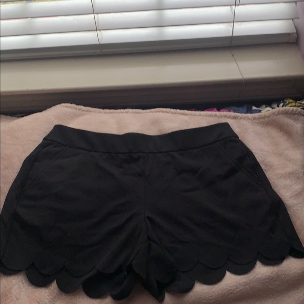 candie’s black shorts